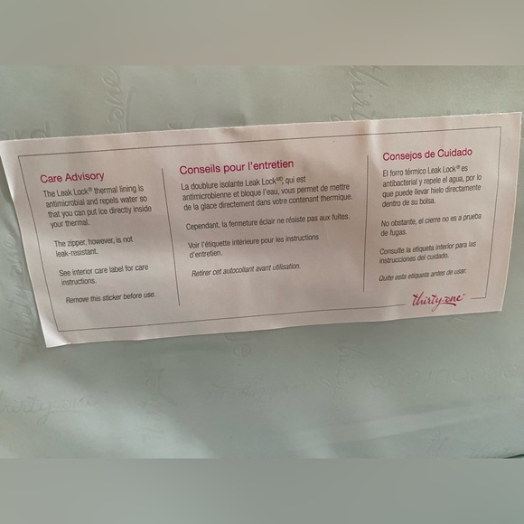 !Large! Thirty-One Round About Cooler Tote Insulated ✨ Smoke Gray - Picture 5 of 8